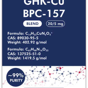 GHK-Cu, BPC-157 (20mg/5mg Blend)