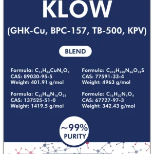 GHK-Cu, KPV, BPC-157, TB-500 (KLOW Blend)