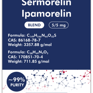 Sermorelin, Ipamorelin (5mg/5mg Blend)