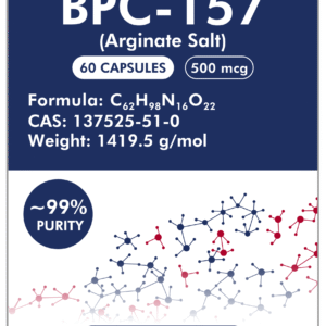 BPC-157 (Arginate Salt) (500mcg x 60 Capsules)